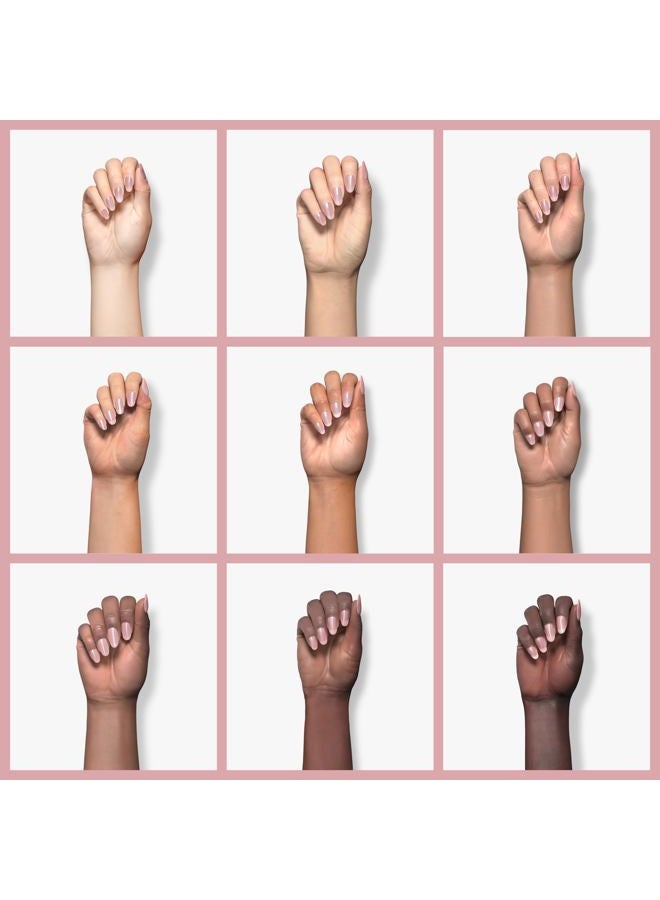 modelones طلاء أظافر جل وردي عاري، 1 قطعة 15 مل جل شفاف وردي عاري، قابل للإزالة في صالون LED DIY في المنزل هدية لنساء والفتيات - Image 4